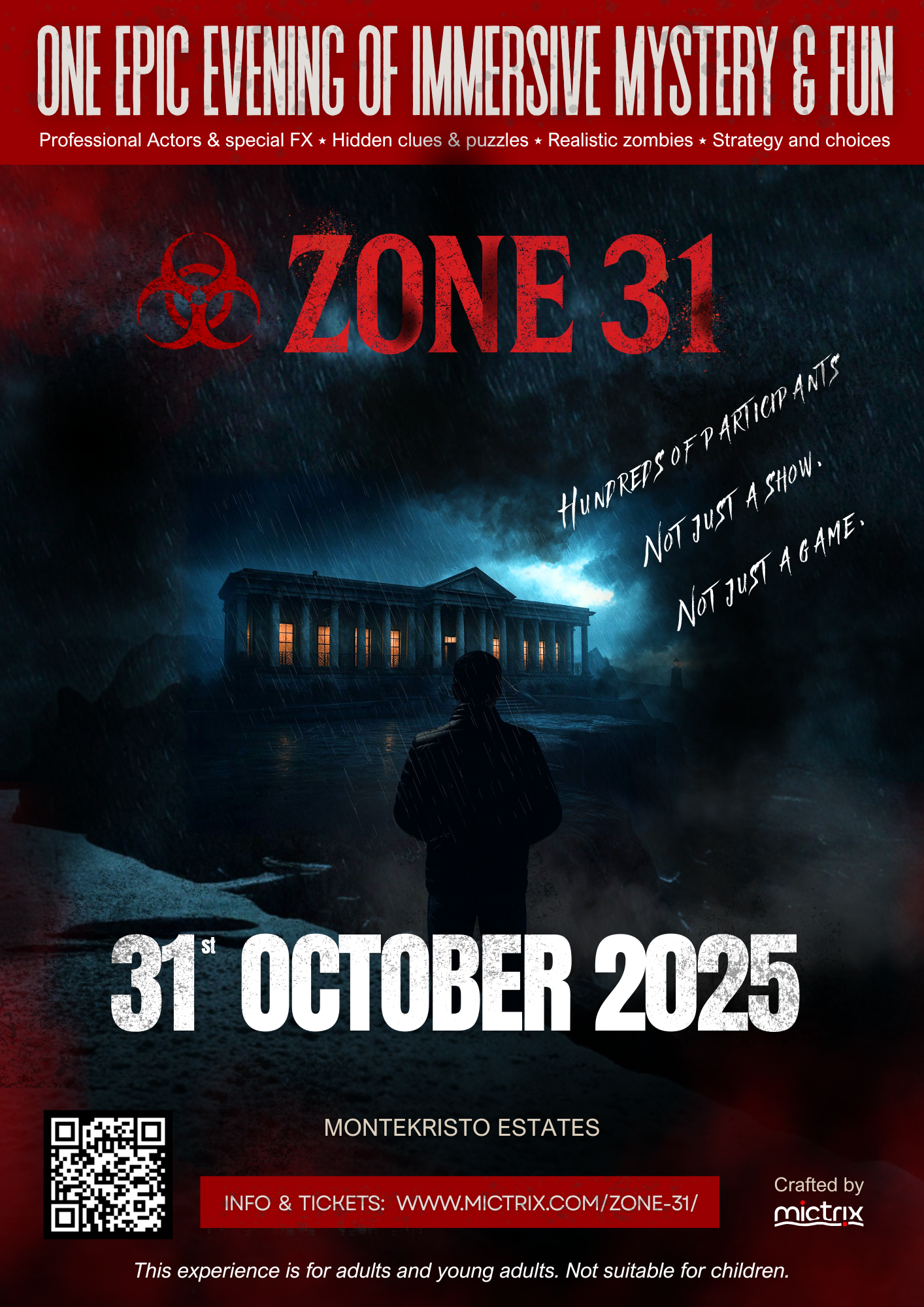 Zone 31 event poster